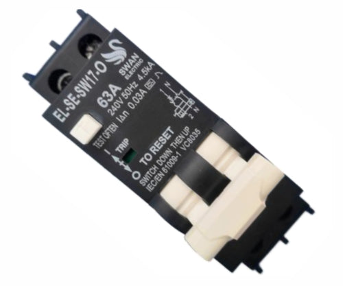EARTH LEAKAGE SAMITE RCBO 63A 2P 30mA 4.5KA