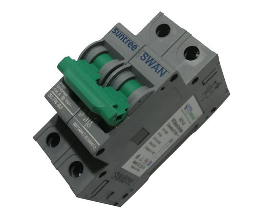 DC CIRCUIT BREAKER DIN 6A 2P 800V C-CURVE
